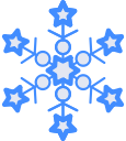 christmas, icicle, snow, snow flake, xmas svg vector icon