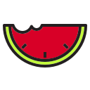 beach, coconut, decoration, food, holiday, juice, winter svg vector icon
