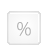 key, percent icon