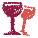 alcohol, beverage, bottle, drink, glass, scribble, wine svg vector icon