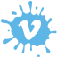social,media,blot,set,vimeo icon