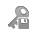 key,diskette icon