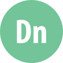 adobe, dimension, round svg vector icon