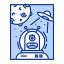 alien, creature, humanoid, invasion, monster, space, ufo svg vector icon