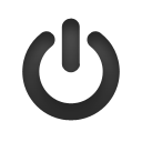 power, shutdown, turn off icon