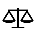 compare, justice, law, match, scales, weights svg vector icon