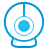 basic, blue, cam, web icon