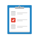 check, checklist, clip, clipboard, done, exam, memo, organizer, task, tasks, todo icon