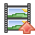movie,movie up,up,film,video,ascend,rise,ascending,upload,increase icon
