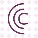 brand, chimein, logo, network, social svg vector icon