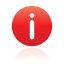 information, red icon