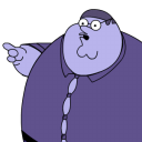 peter,griffin,blueberry,zoomed icon