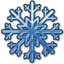 blue,snow icon