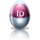 adobe, egg, indesign icon