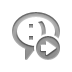 chat,emot,right icon