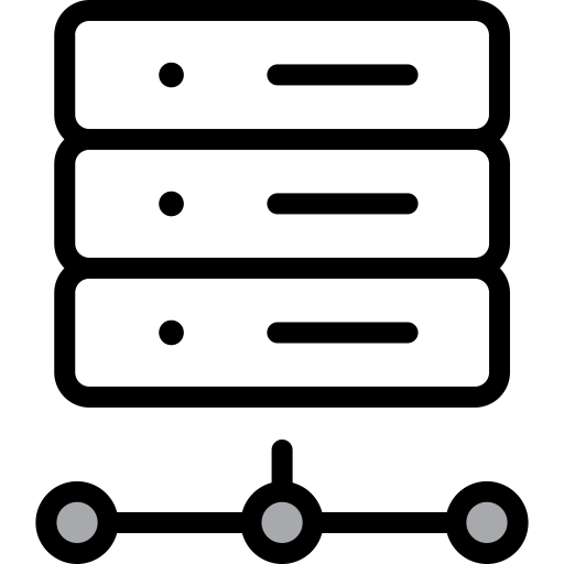 Server svg vector icon