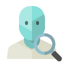 user,zoom icon