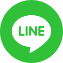 circle, line, messenger, round svg vector icon