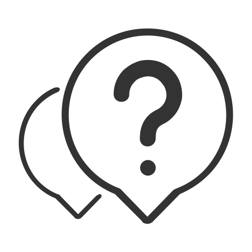 Q Amp; A svg vector icon