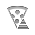 pizza,pyramid icon