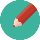 document, edit, pen, pencil, write svg vector icon