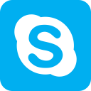 skype svg vector icon