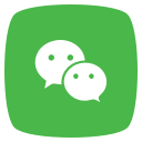 media, social, wechat svg vector icon