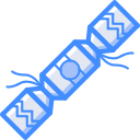 christmas, cracker, xmas svg vector icon