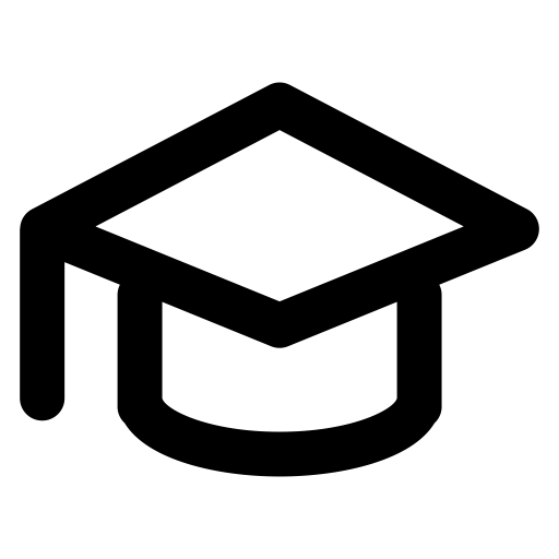 Bachelor Cap svg vector icon