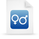 blue, document, file, paper icon