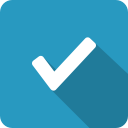 agree, confirm, continue, ok, shadow, tick, yes svg vector icon