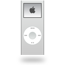 ipod,nano,silver icon