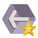previous,star icon