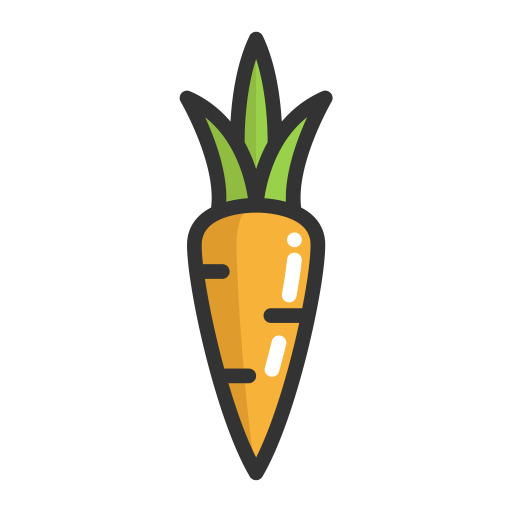 Carrot svg vector icon