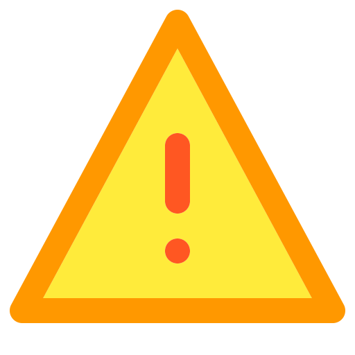 Warning svg vector icon