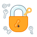 key, privacy, protect, safety, secure svg vector icon