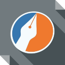 blogster, logo, media, social, social media, square svg vector icon