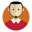 avatar, business, face, people svg vector icon
