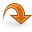 go, jump, undo icon