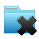 folder,delete,del,remove icon