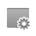 rectangle,gear icon