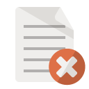 document,close icon
