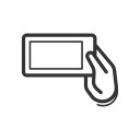 device, gadget, gesture, gps, iphone, smartphone, touchscreen svg vector icon