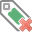 delete, green, tag icon