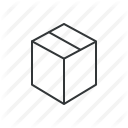 box, delivery, gift, office, package, product, shopping icon