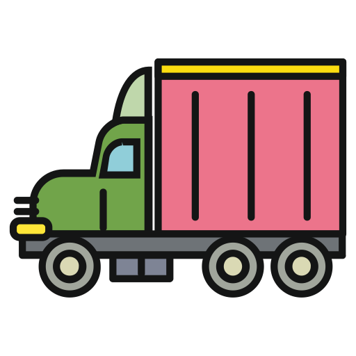 Truck svg vector icon