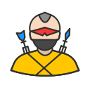 cyclops, hero, man, ranger svg vector icon