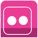 flickr, , media, sl, social svg vector icon