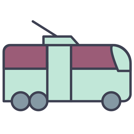 Shuttle svg vector icon