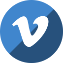 vimeo svg vector icon